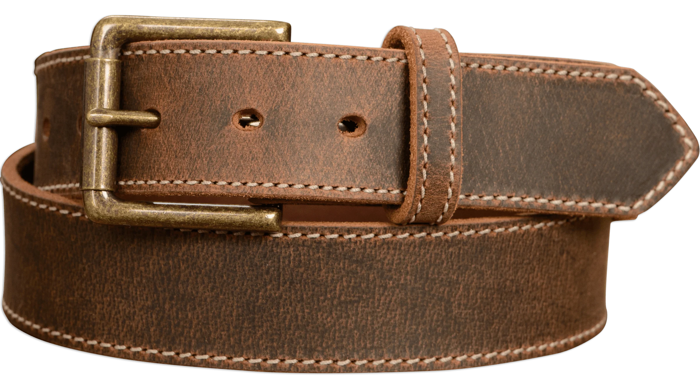 Classic Brown Leather Belt